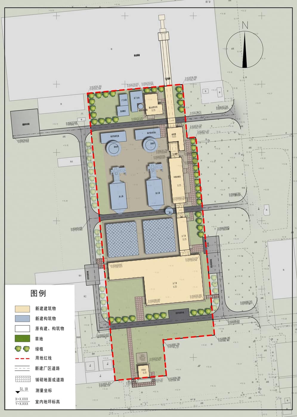 Plant design rendering — view 6